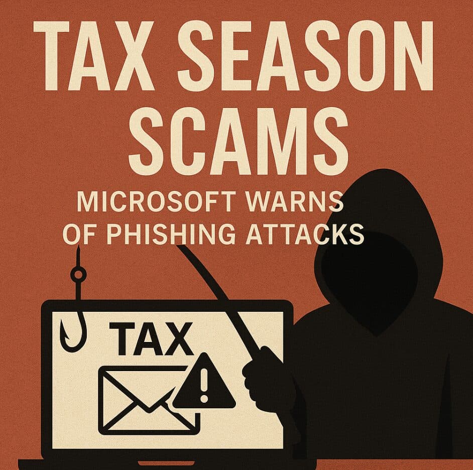 Microsoft Warns of Phishing Attacks During Tax Season
