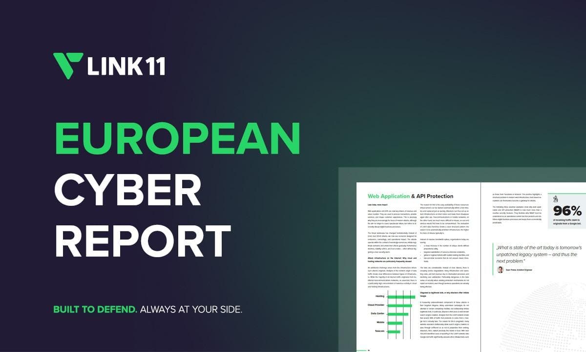Link11 Releases European Cyber Report 2026 Highlighting Persistent DDoS Threats