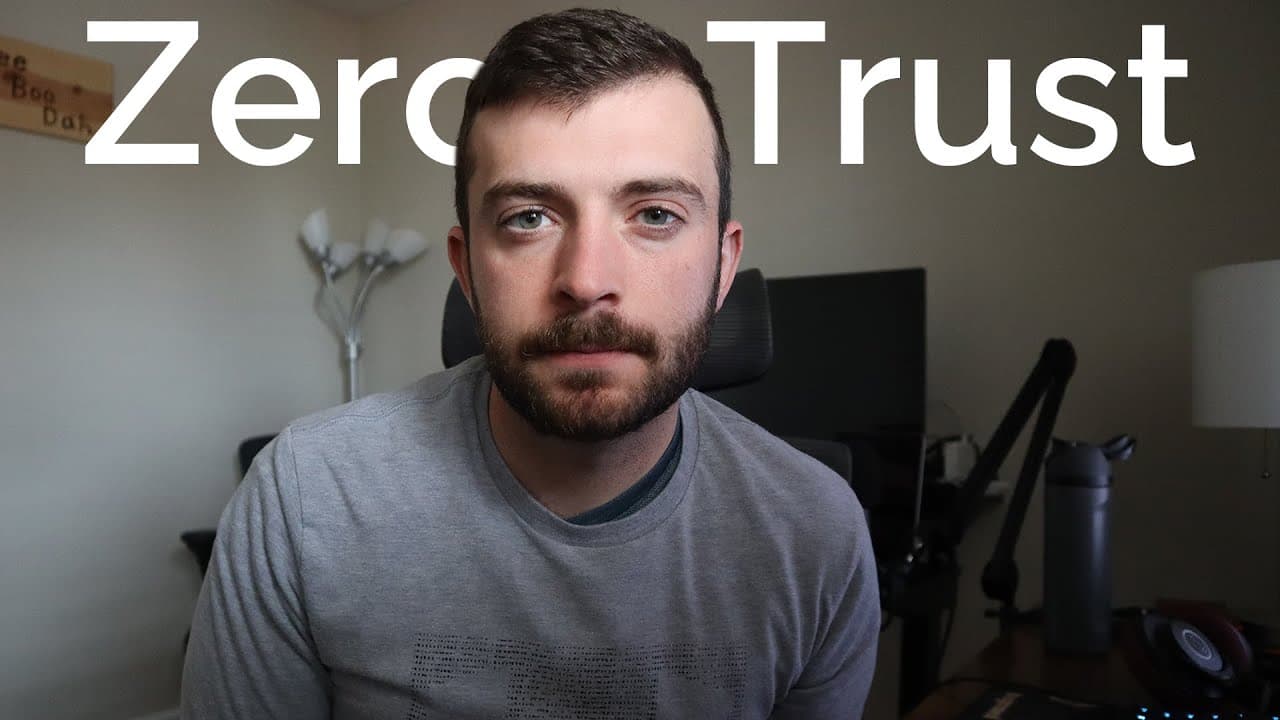 New Video from @collinsinfosec Explores Zero Trust Security Concept