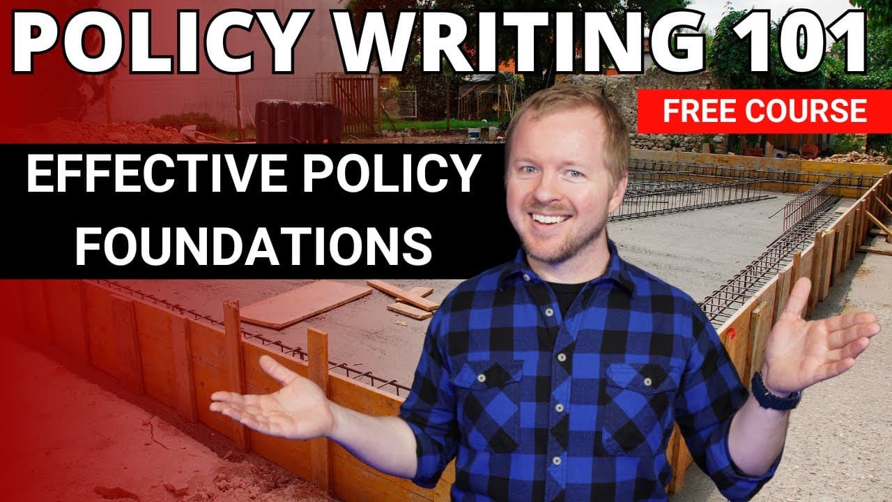 Foundational Principles for Writing Effective GRC Policies