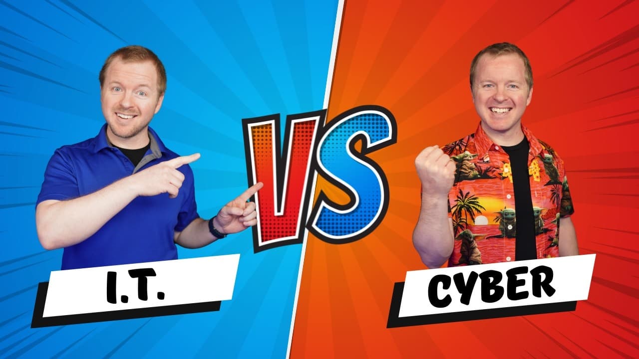 New Video from @JonGoodCyber Explores Differences Between IT and Cybersecurity Careers