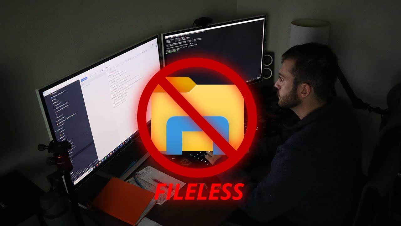 New Video from @collinsinfosec Explores Fileless Malware and Living Off the Land Techniques