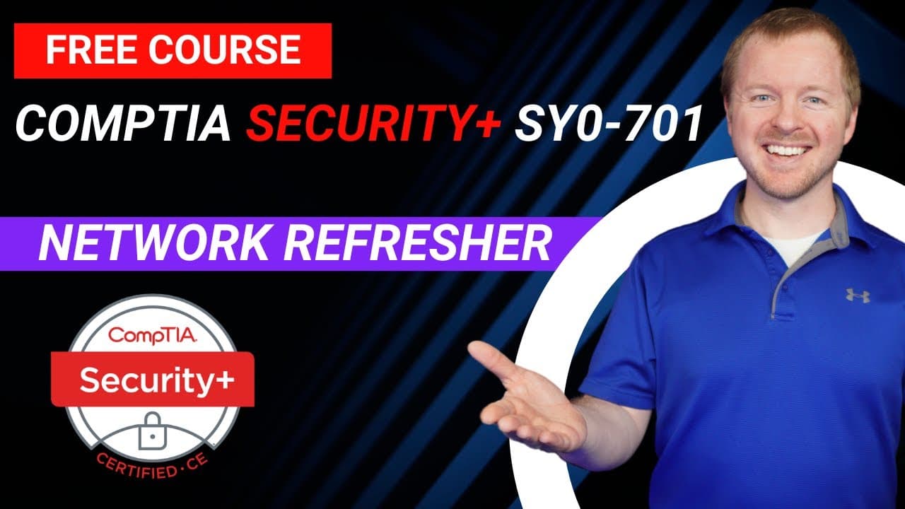 New Video from @JonGoodCyber on Network Knowledge for CompTIA Security+ Exam