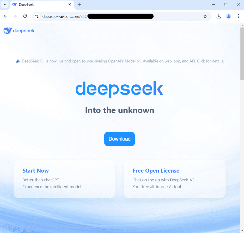 Cybercriminals Use Fake Google Ads to Spread Malware via DeepSeek