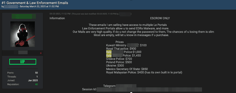 Cybercriminal Groups Exploit Compromised Accounts for EDR-as-a-Service