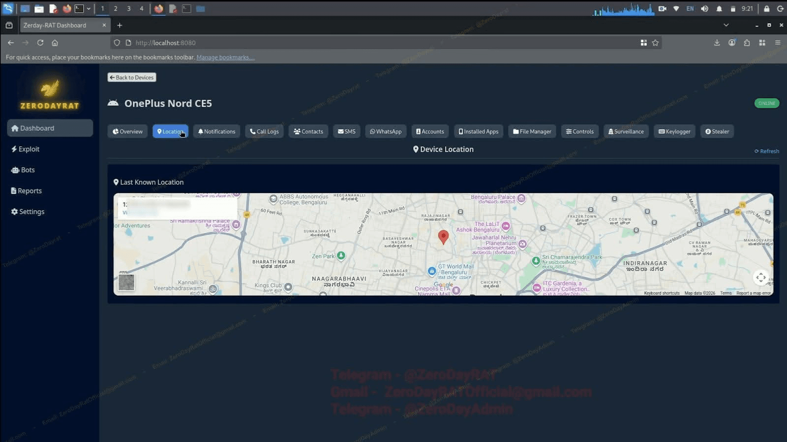 ZeroDayRAT: Commercial Spyware Grants Attackers Full Access to Mobile Devices