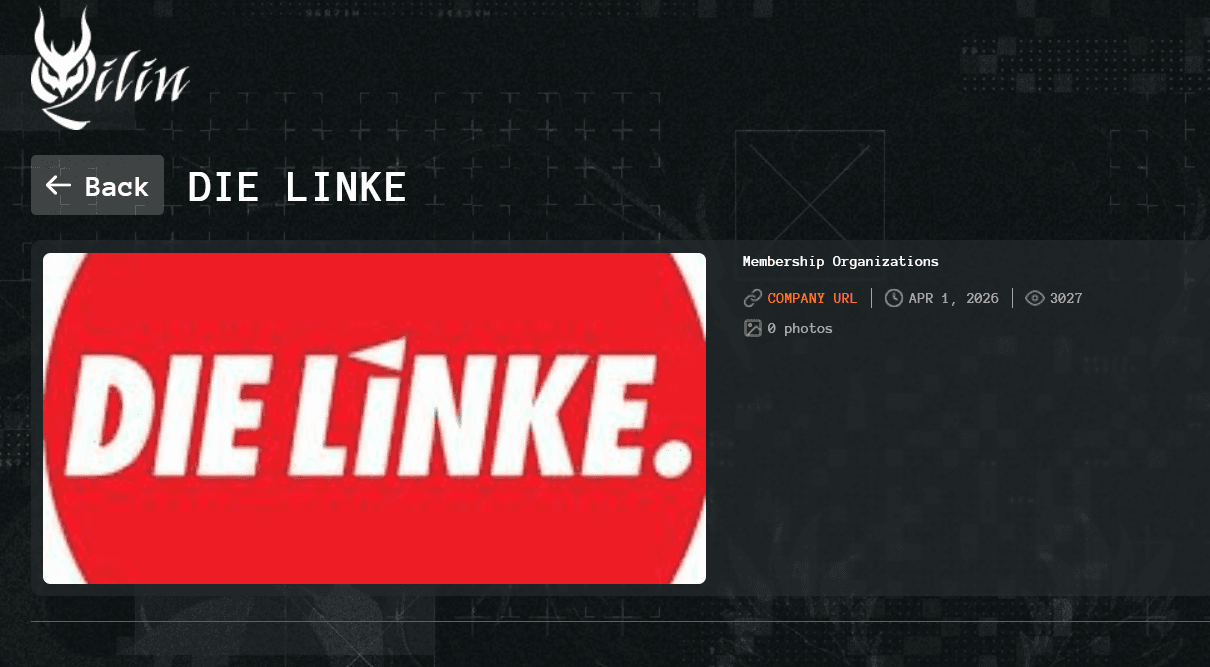 Qilin Ransomware Group Claims Hack of German Political Party Die Linke