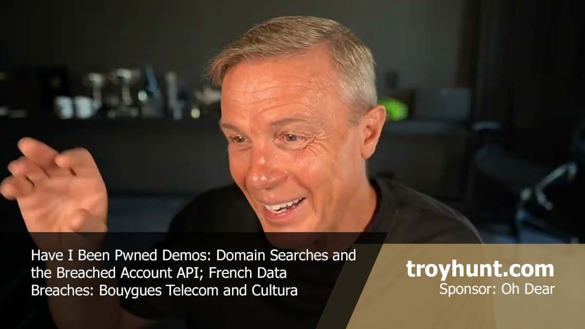 Troy Hunt Releases Initial HIBP Demonstrations, Highlighting Persistent Security Challenges