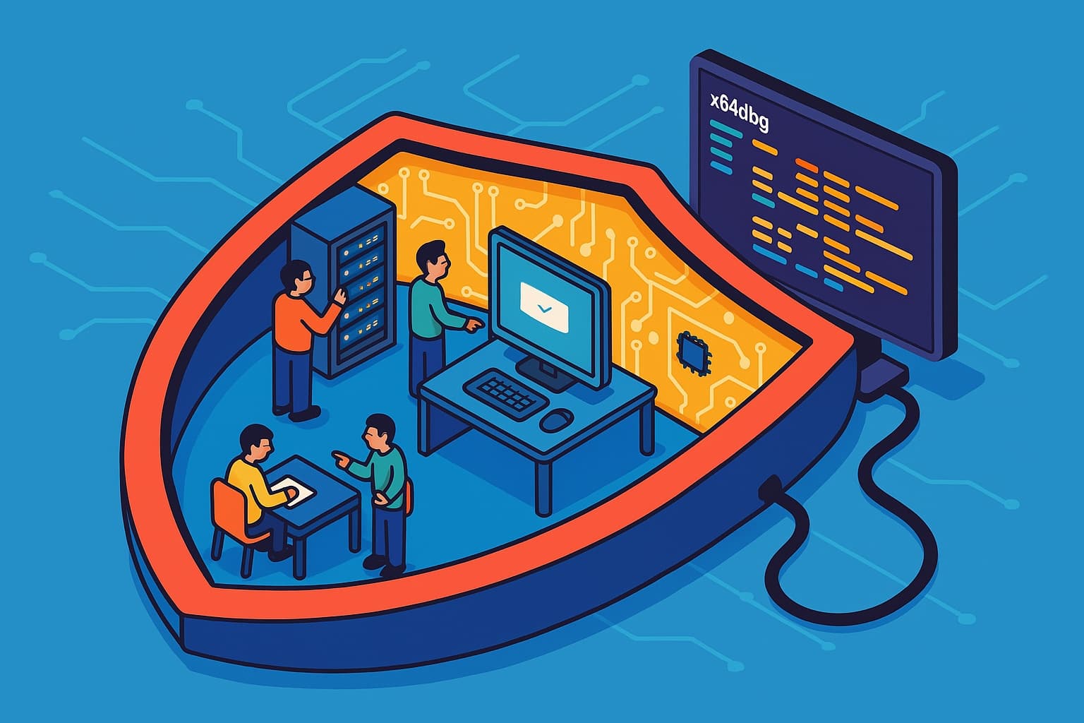 Analysis of InstallShield's Virtual Machine Using x64dbg