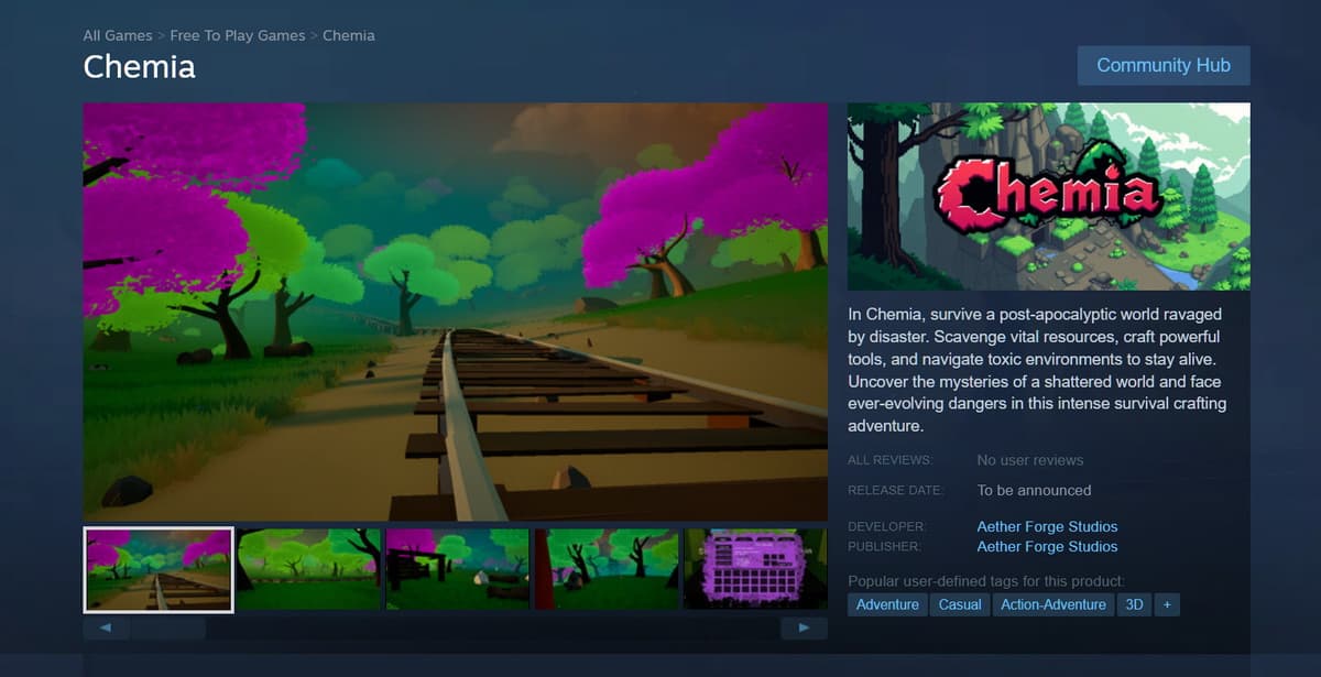 Chemia Game on Steam Compromised to Distribute Infostealer Malware
