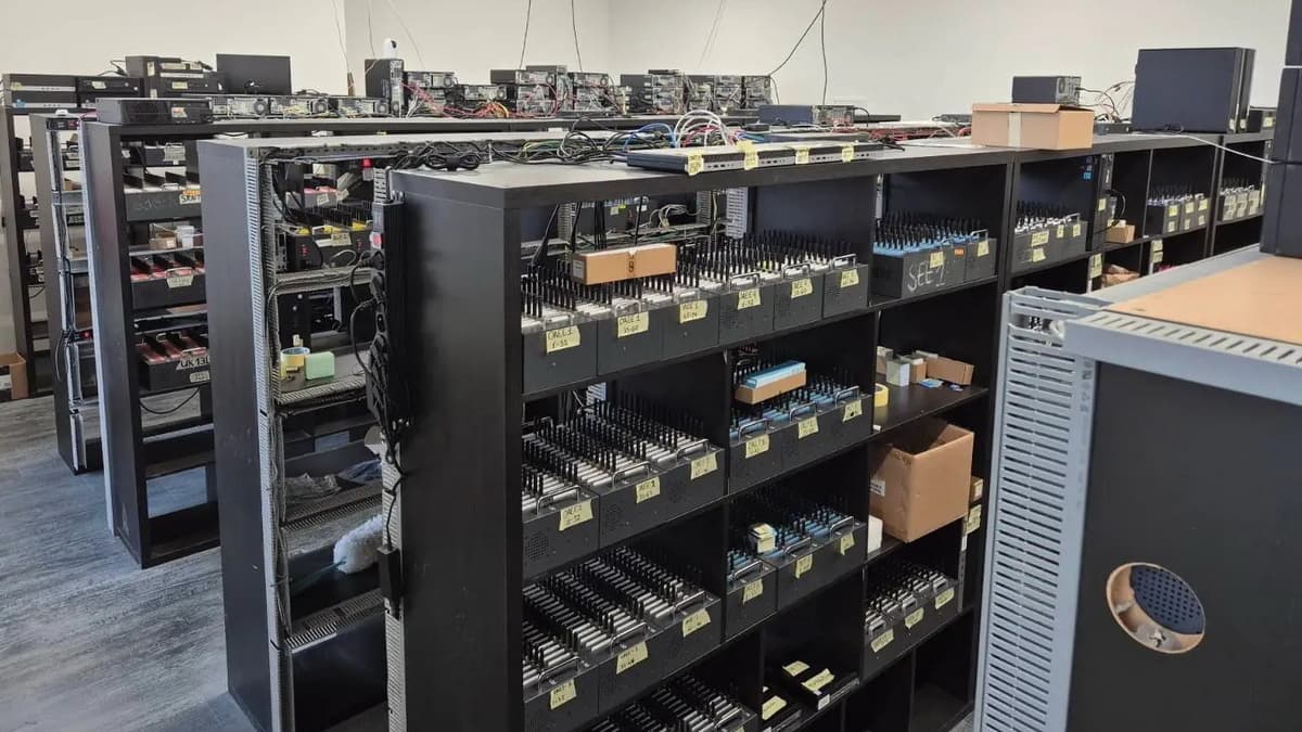 European Law Enforcement Dismantles Massive SIM Farm Network in Operation SIMCARTEL