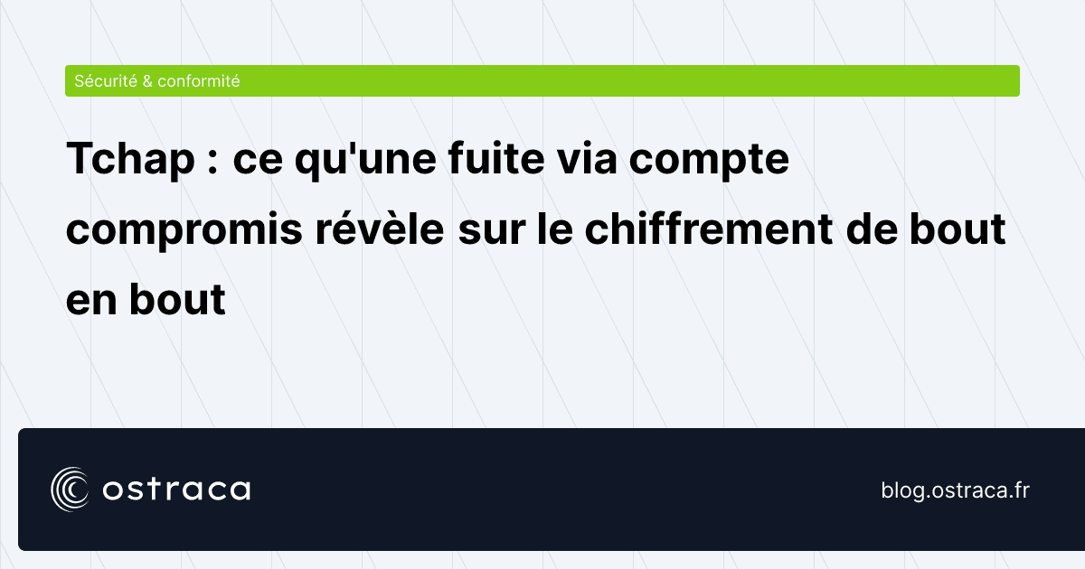French Government's Tchap App Security Breach Exposes End-to-End Encryption Flaws