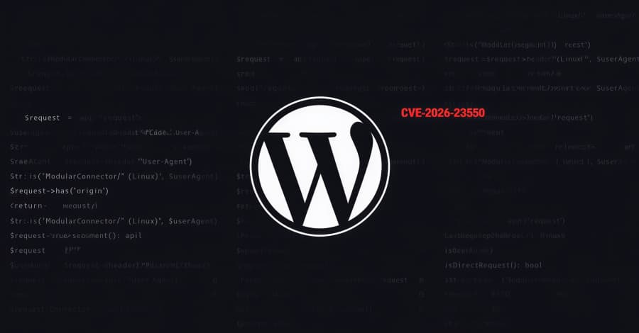 Critical Security Flaw in WordPress Modular DS Plugin Actively Exploited (CVE-2026-23550)