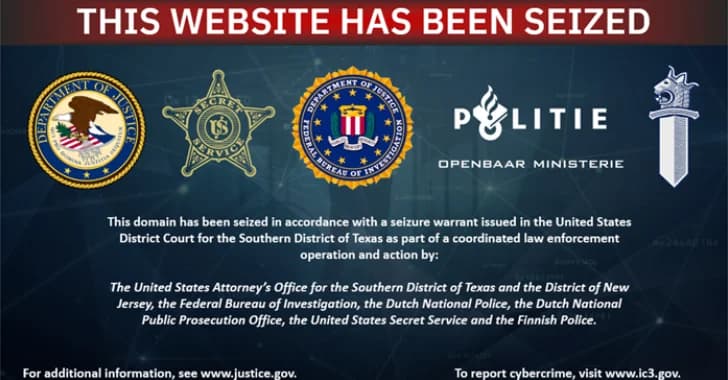US DoJ Seizes Four Domains in Global Cybercrime Operation