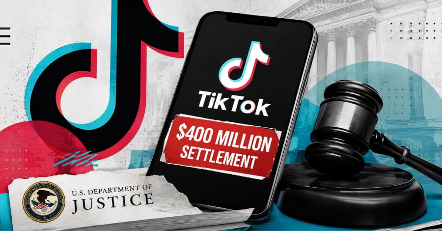 TikTok Agrees to $400 Million Settlement Over U.S. Child Privacy Law Violations