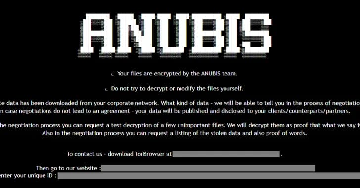 New Anubis Ransomware Encrypts and Wipes Files Irreversibly