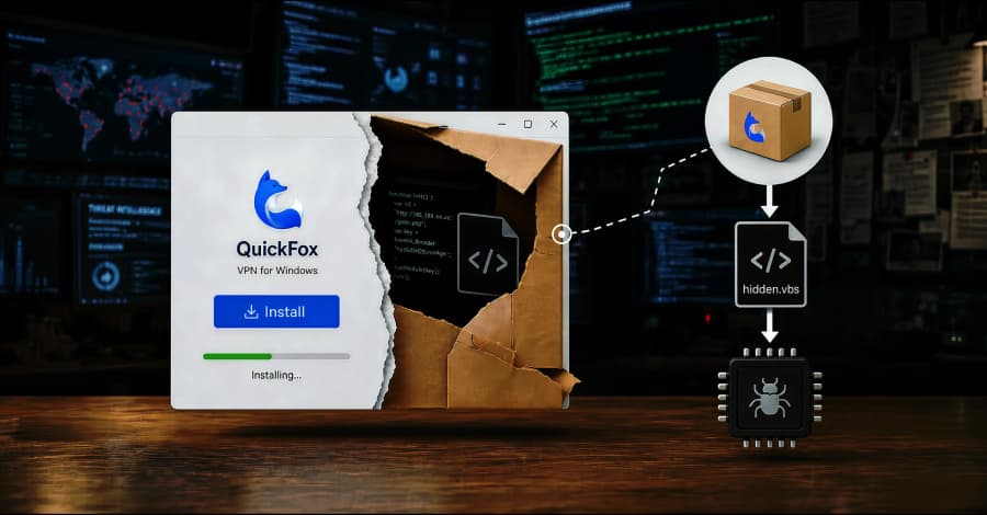 QuickFox VPN Targeted in Supply Chain Attack Delivering FDMTP Backdoor