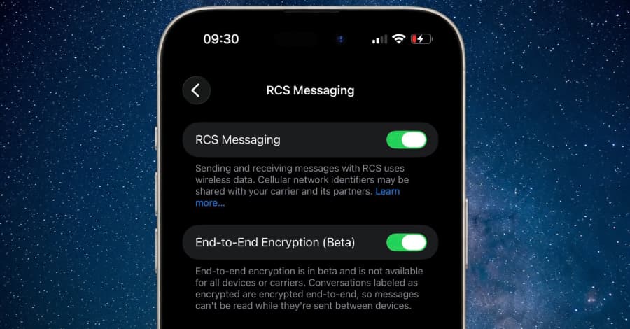 Apple Tests End-to-End Encryption for RCS Messages in iOS and iPadOS Beta