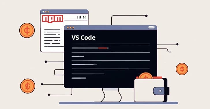 Over 70 Malicious npm and VS Code Packages Discovered Stealing Data and Cryptocurrencies