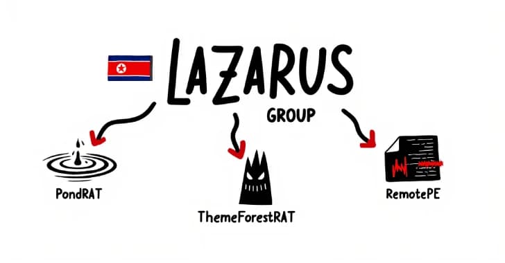 Lazarus Group Expands Malware Arsenal with Multi-platform Threats Targeting DeFi Sector