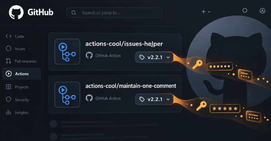 Compromised GitHub Actions from actions-cool Repository Disabled Again After Malware Reactivation