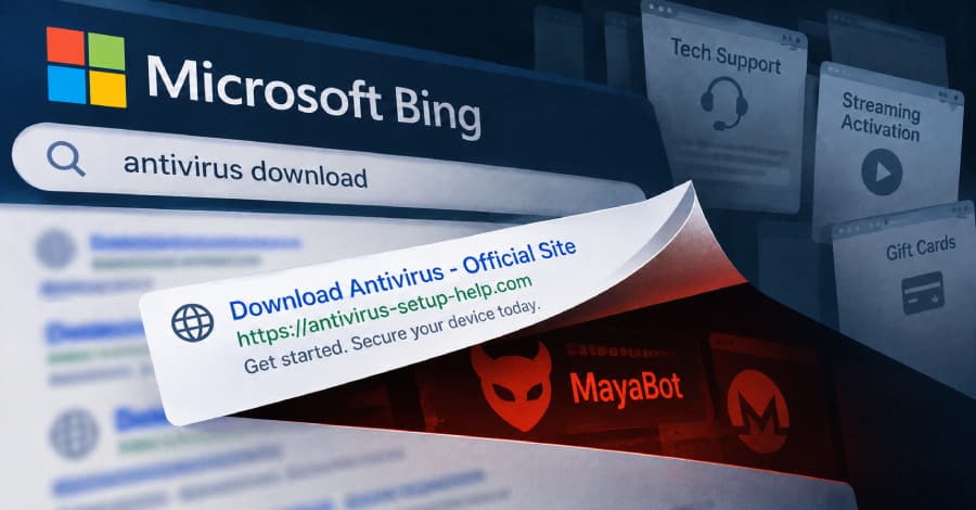 BengalSEO Campaign Delivers MayaBot Malware Through Poisoned Bing Search Results