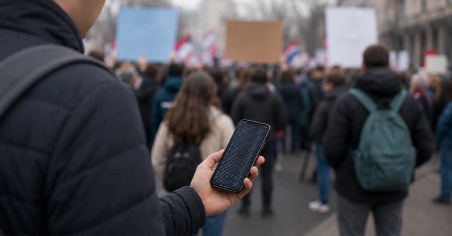 Serbian Student Protester's iPhone Infected with NSO Group's Pegasus Spyware