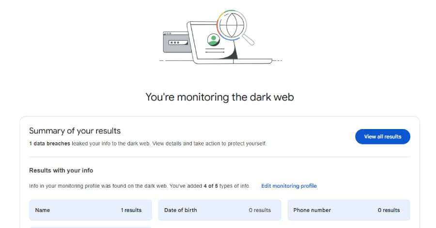 Google to Discontinue Dark Web Monitoring Service by February 2026