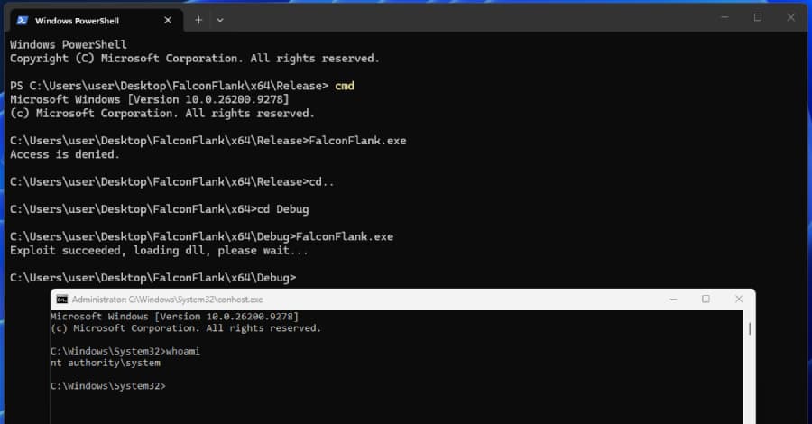 FalconFlank Zero-Day Privilege Escalation Vulnerability Disclosed in CrowdStrike Falcon