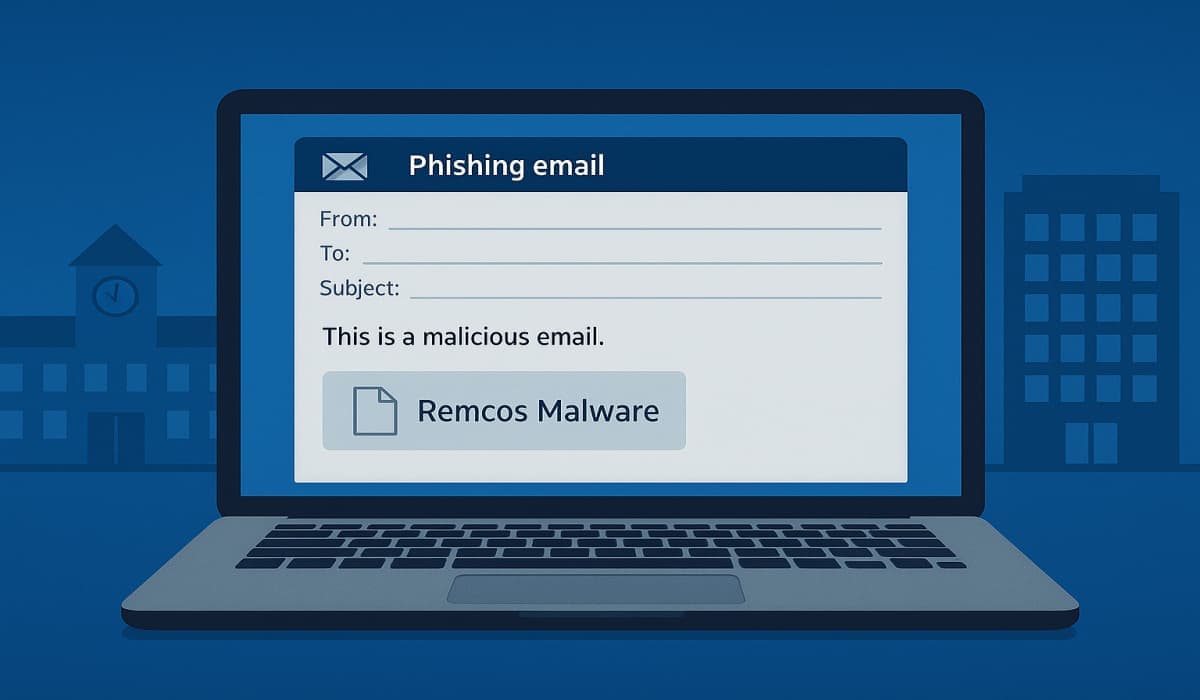 Remcos Malware Uses Sophisticated Phishing Techniques to Target Businesses and Schools