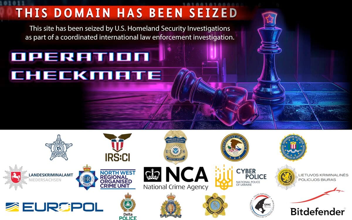 Operation Checkmate: International Law Enforcement Disrupts BlackSuit Ransomware Infrastructure