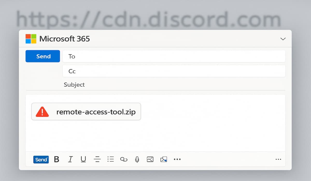 Hackers Exploit Discord CDN Links to Distribute RAT Disguised as OneDrive File
