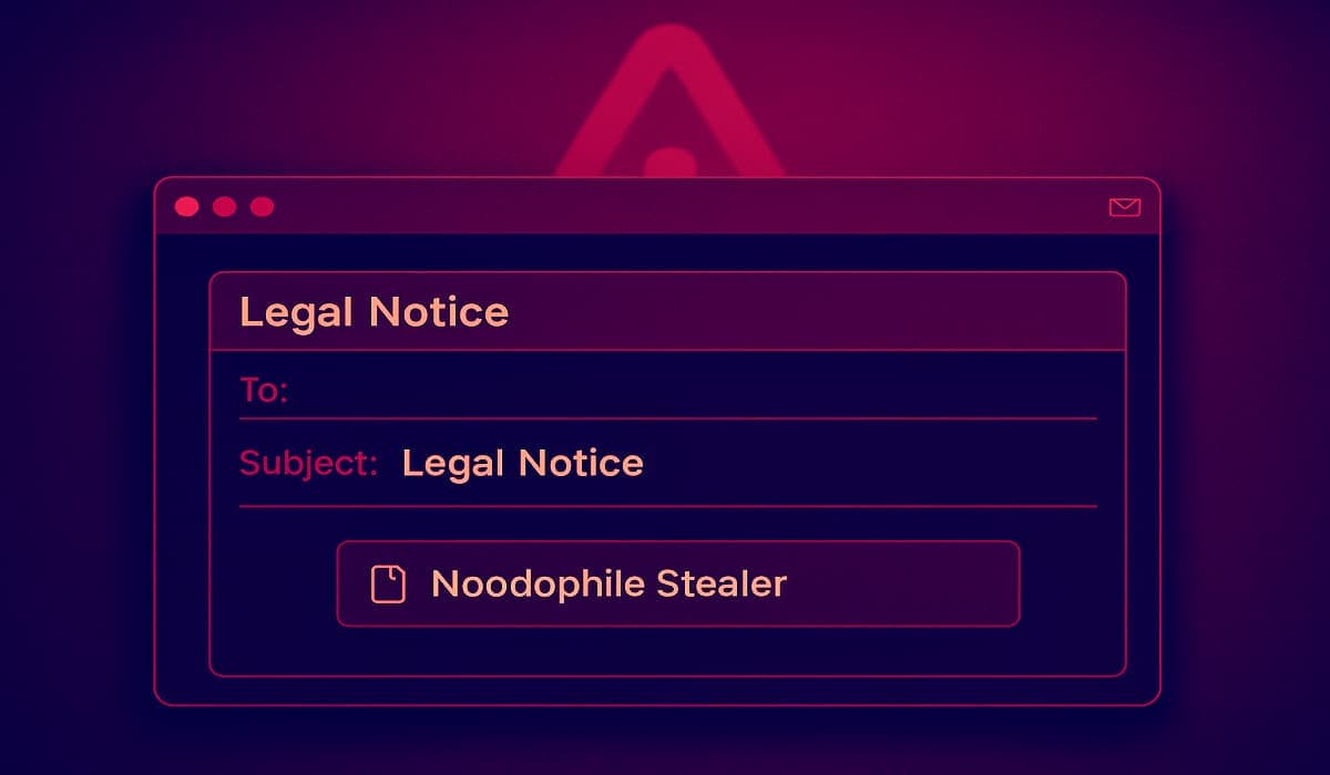 New Noodlophile Stealer Variant Spreads via Sophisticated Phishing Emails