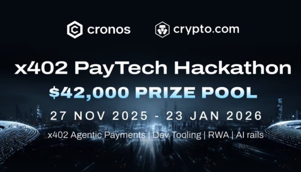 Cronos Launches $42K Hackathon to Drive AI-Powered On-Chain Payment Innovations