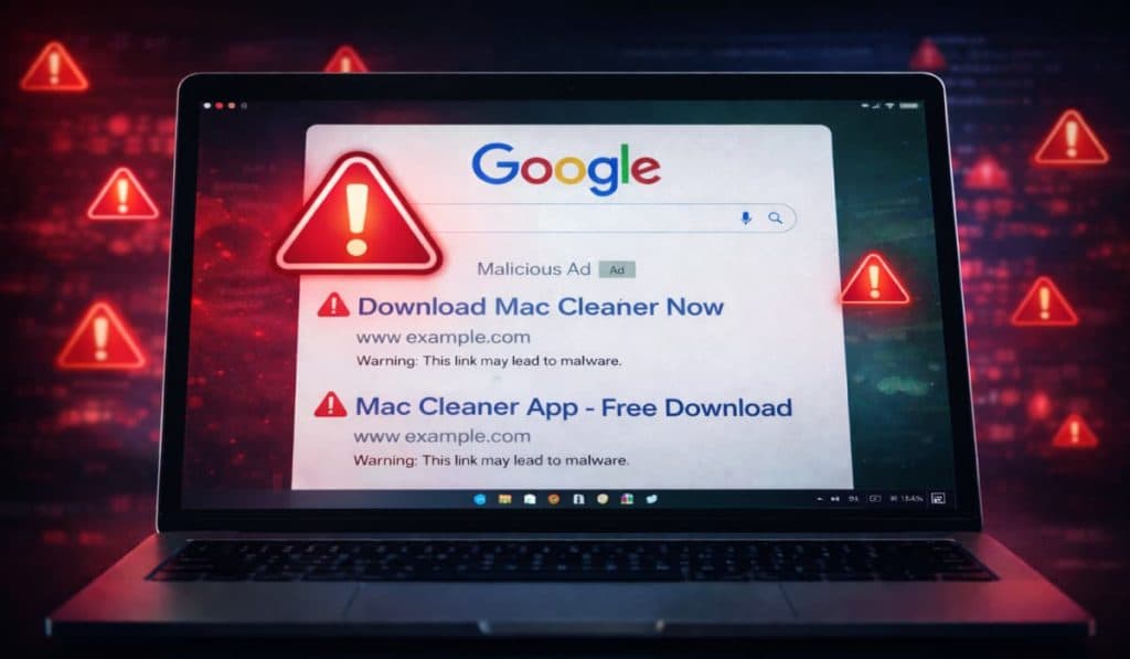 Malicious Google Ads Target Mac Users with Fake Cleaner Software Scams