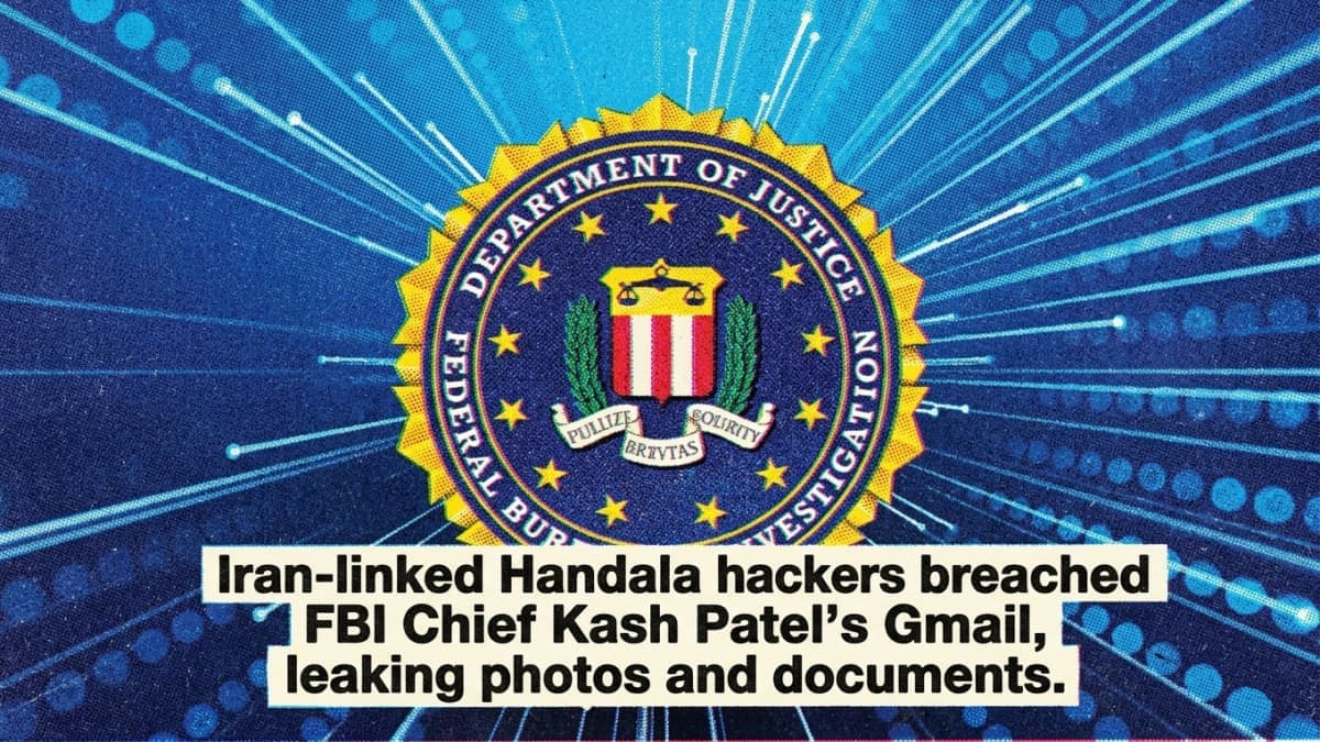 Iran-Linked Hacking Group Breaches FBI Chief's Gmail Account