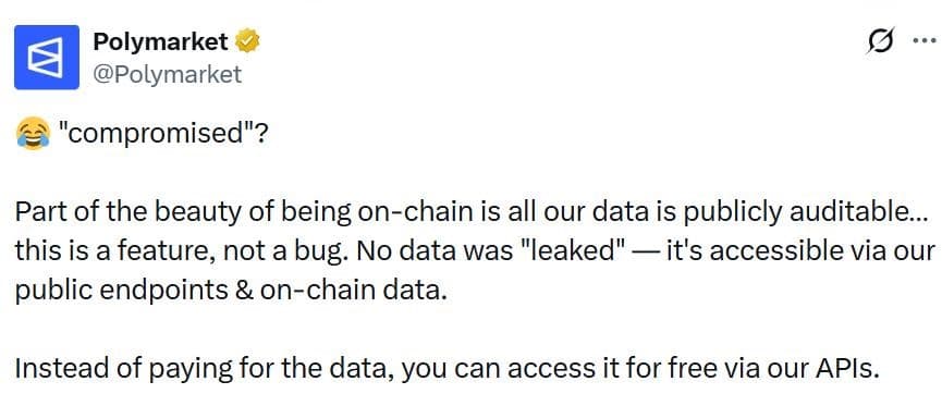 Polymarket Disputes Data Breach Claims by Hacker "Xorcat"