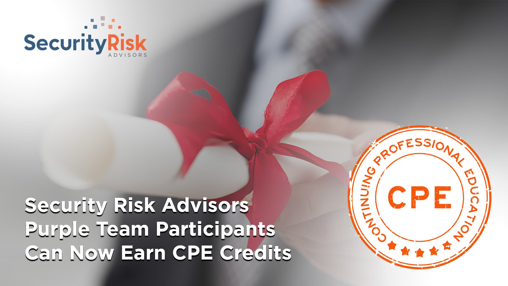 Security Risk Advisors Offers CPE Credits for Purple Team Simulations