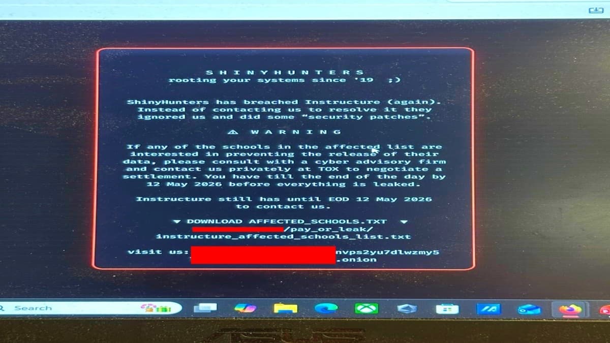 ShinyHunters Hacking Group Defaces Canvas LMS Portal Affecting Hundreds of Universities Worldwide