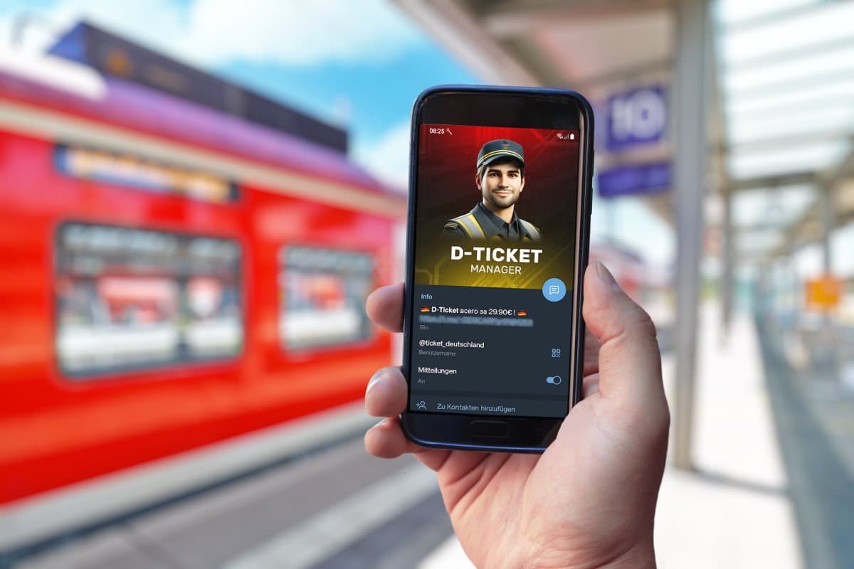 Illegal Shops on Telegram Sell Fake Deutschlandtickets