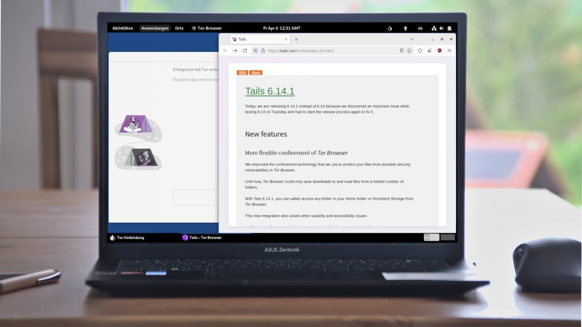 Tails 6.14.1 Enhances Tor Browser Integration for Better Security