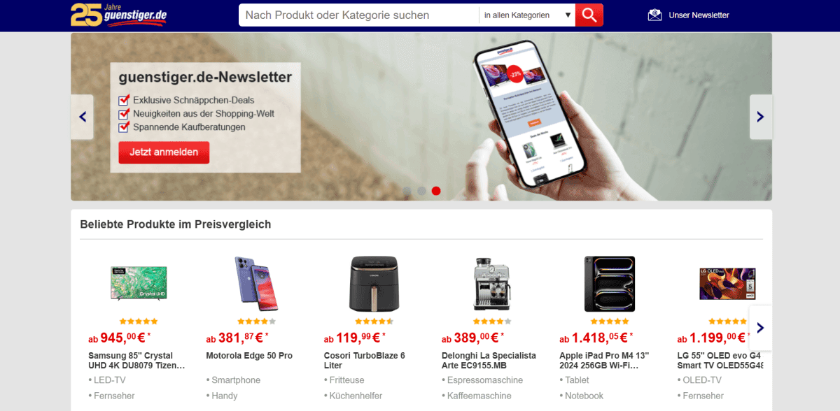 Ransomware Attack Hits Price Comparison Platform guenstiger.de