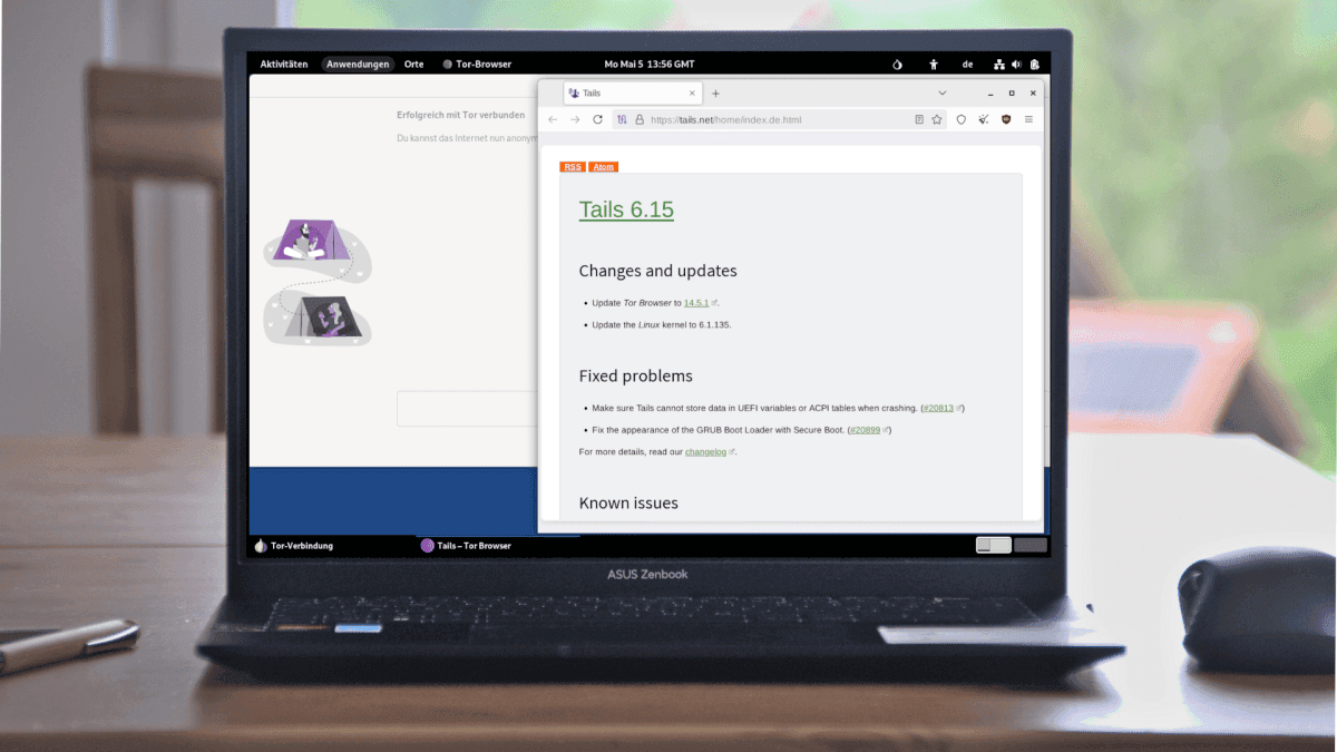 Tails 6.15 Update Fixes GRUB Bootloader and Enhances System Stability