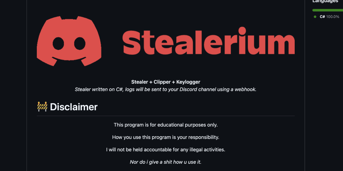 Stealerium Malware: A New Threat Exploiting Webcam Access for Extortion