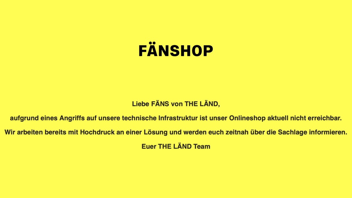 Cyberattack on Baden-Württemberg's Fänshop: Payment Page Manipulation Poses Data Risks