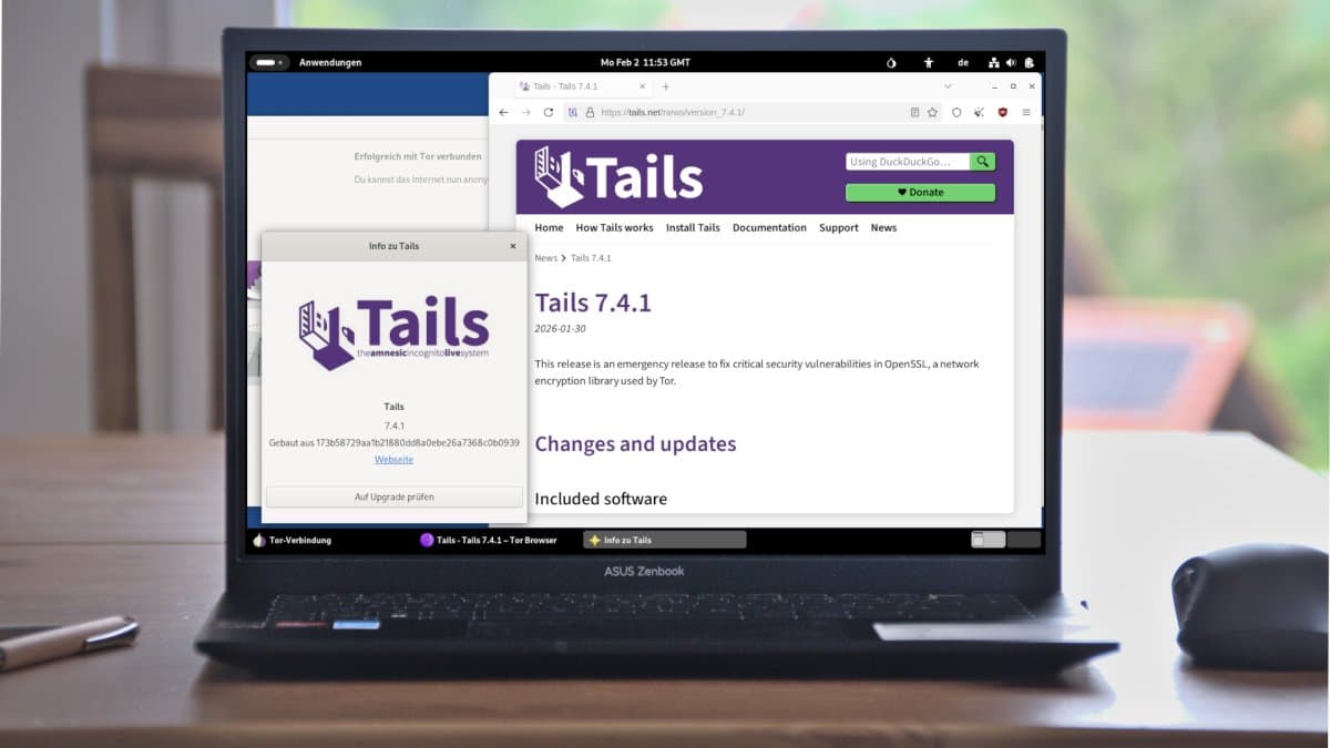 Emergency Update Released for Privacy-Focused Linux Distribution Tails 7.4.1
