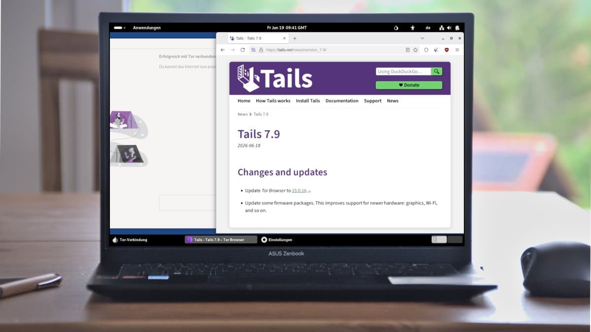 Tails Linux Distribution Releases Version 7.9 with Routine Maintenance Updates