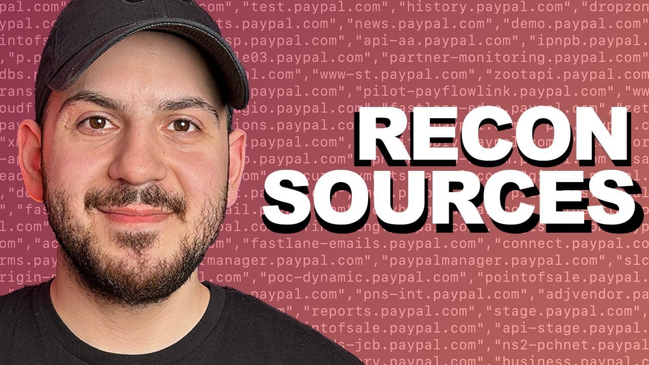 NahamSec Highlights the Importance of Reconnaissance in Hacking