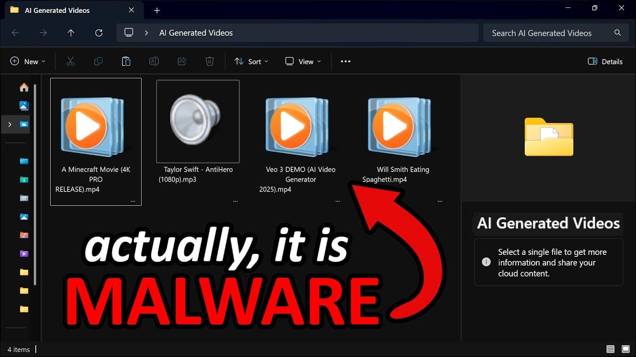 John Hammond Unveils New Cybersecurity Threat Involving Fake AI Websites